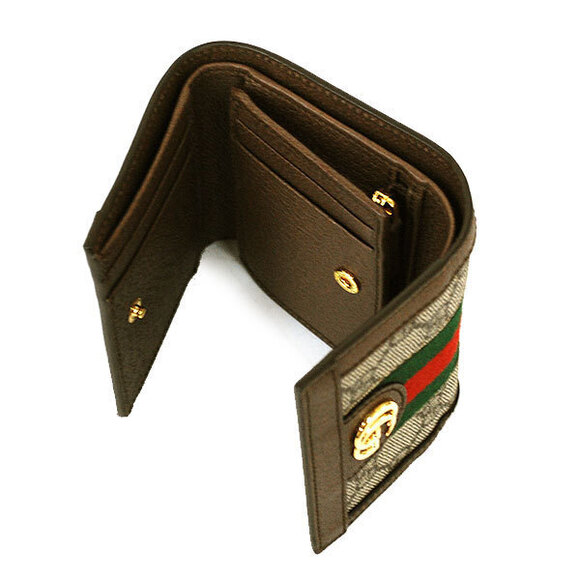 Gucci Ophidia Compact Wallet Tri fold - Picture 7 of 9